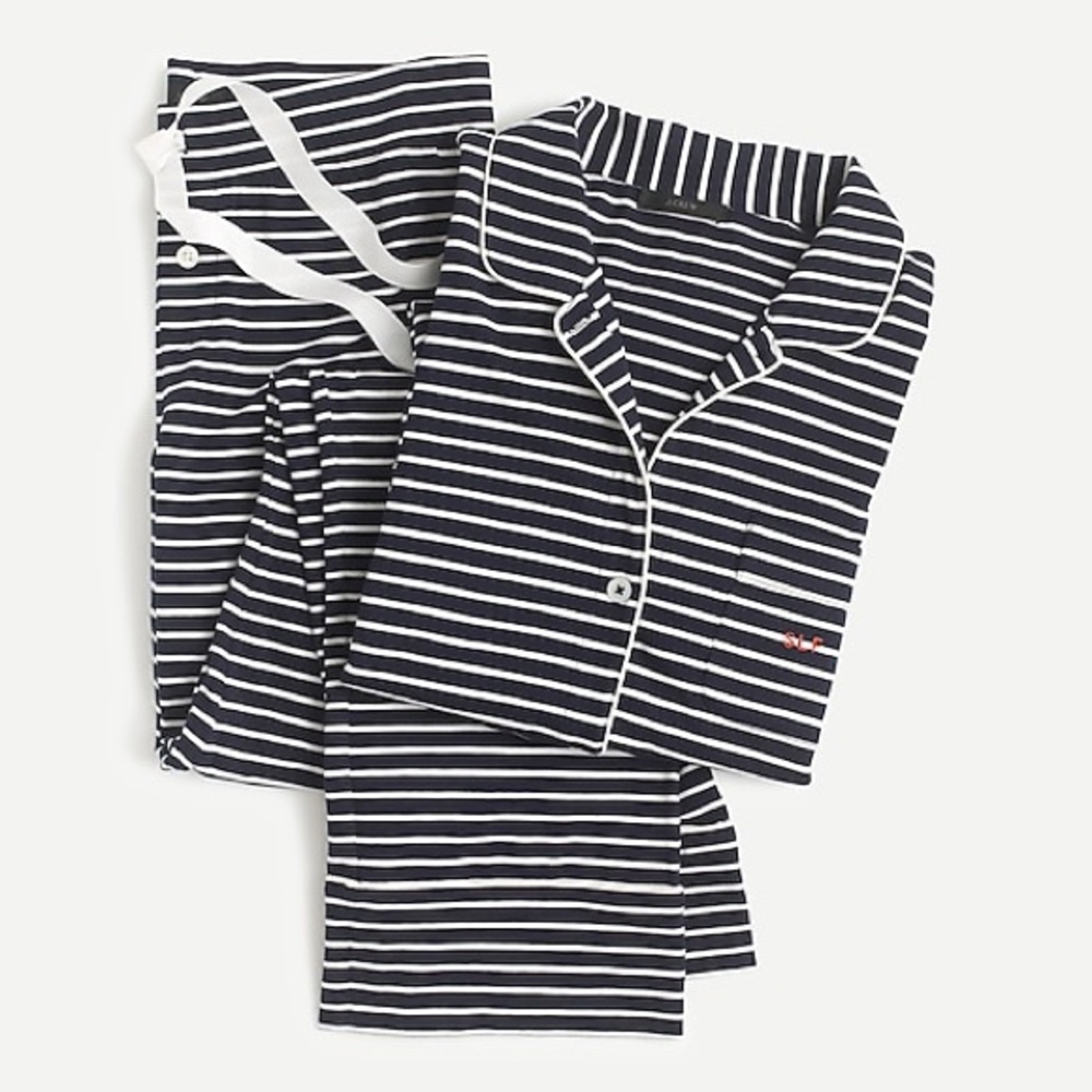 NWT J. Crew Dreamy cotton pajama set